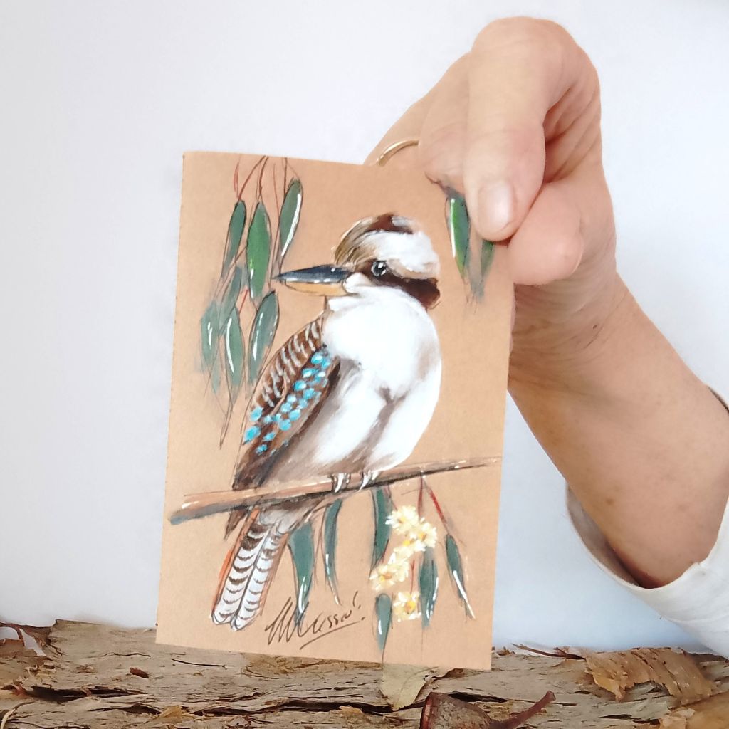 Kookaburra Handpainted Pocket Notebooks