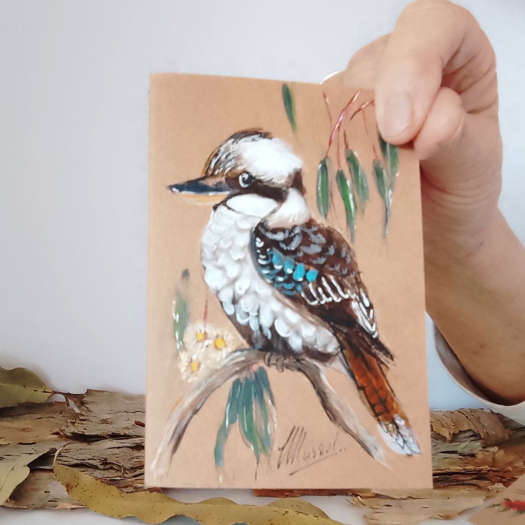 Kookaburra Handpainted Pocket Notebooks
