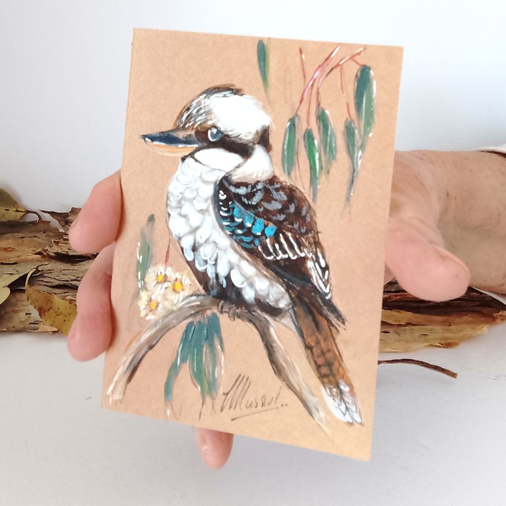Kookaburra Handpainted Pocket Notebooks