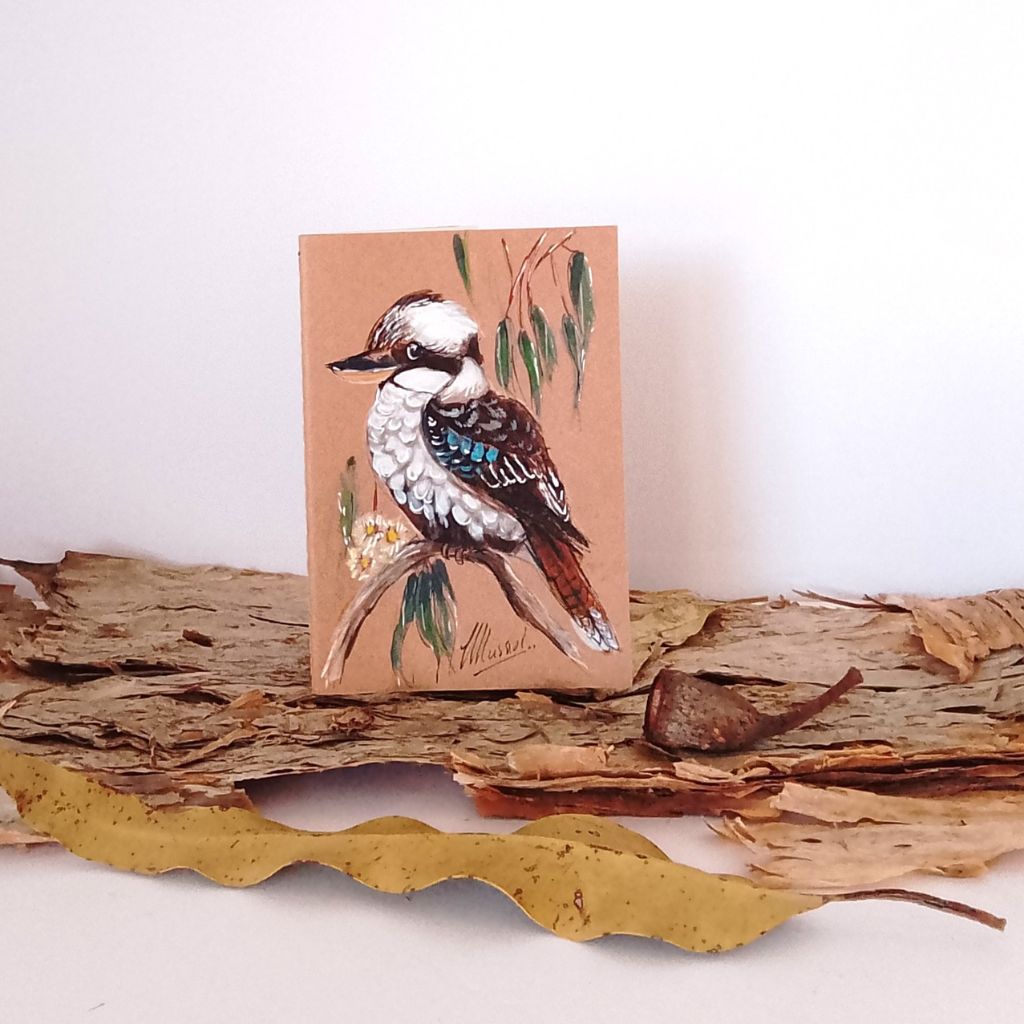 Kookaburra Handpainted Pocket Notebooks