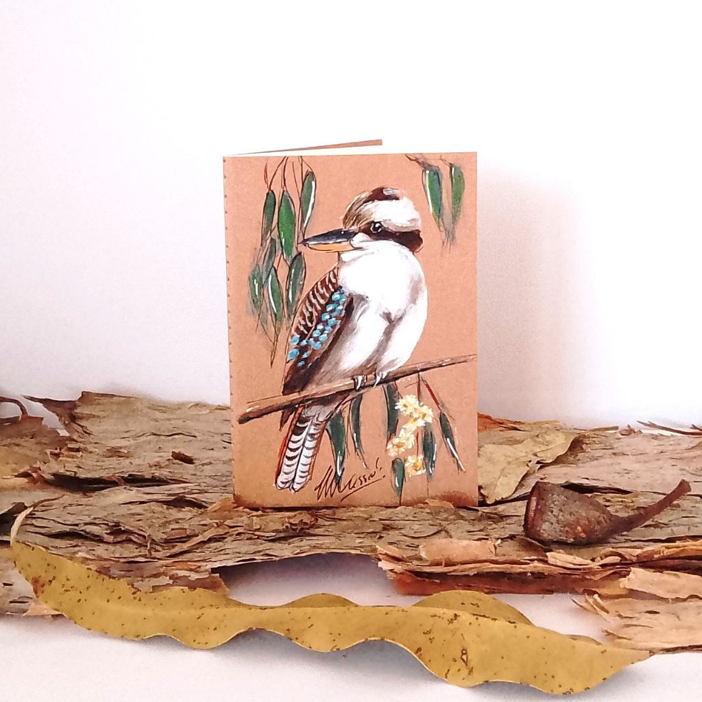 Kookaburra Handpainted Pocket Notebooks
