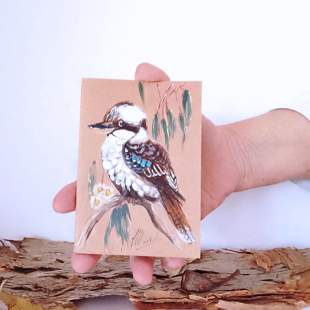 Kookaburra Handpainted Pocket Notebooks