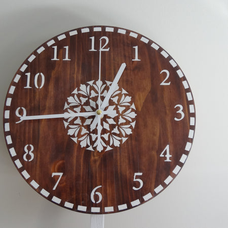 Brown Farmhouse Wall clock