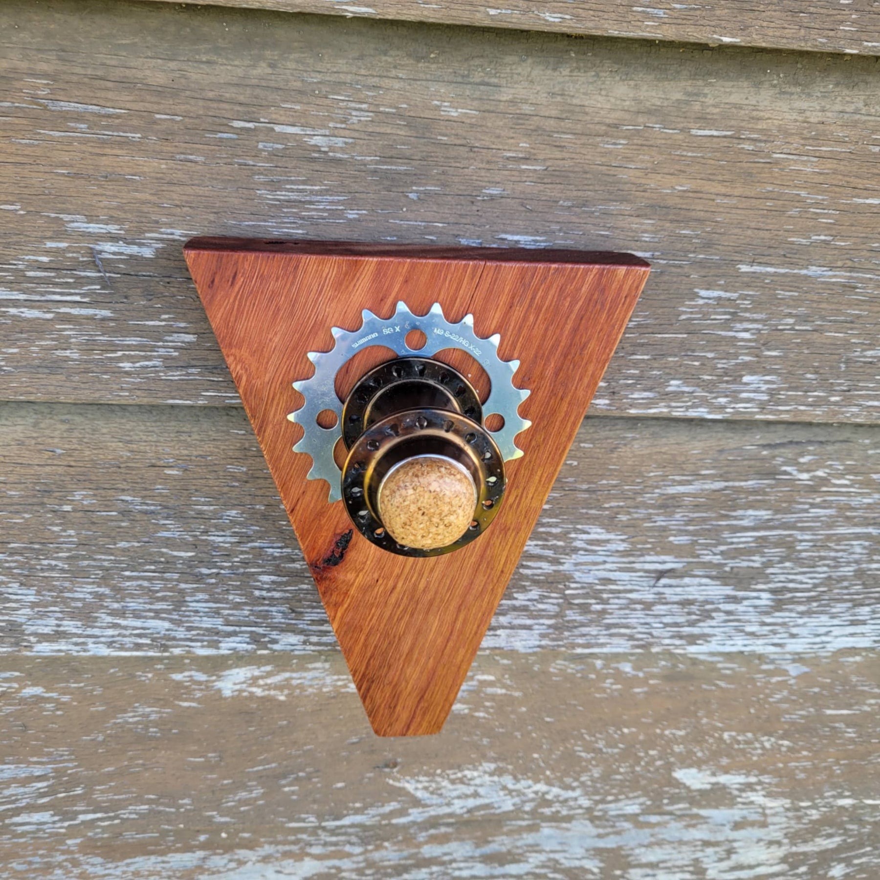 bicycle single wheel hub helmet hat coat hanger