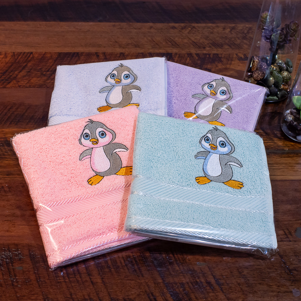 Baby Gift Sets - Lovey, Towel and Rattle - Penguin