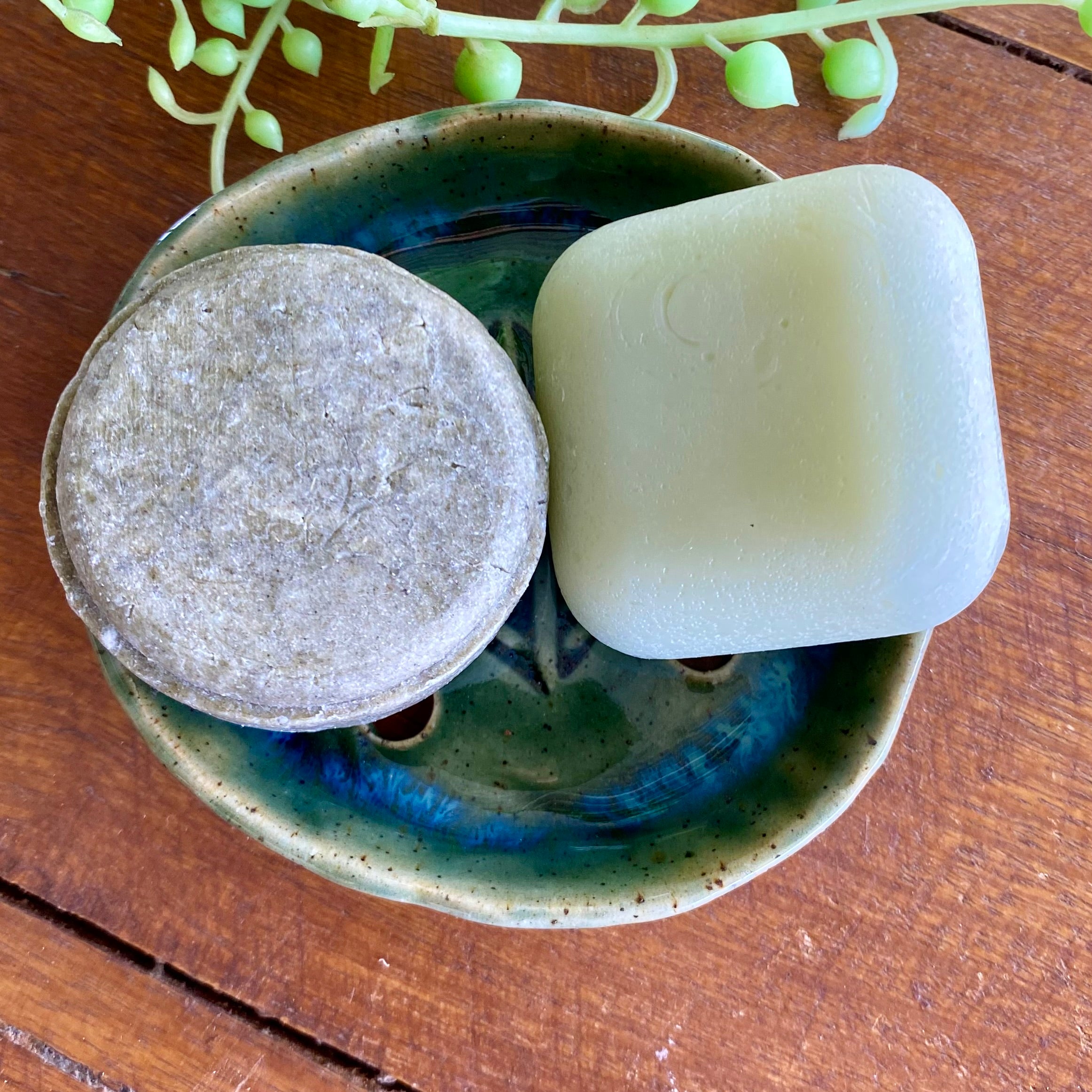 Organic Handcrafted Shampoo/ConditionerBar Holder/HandmadePottery