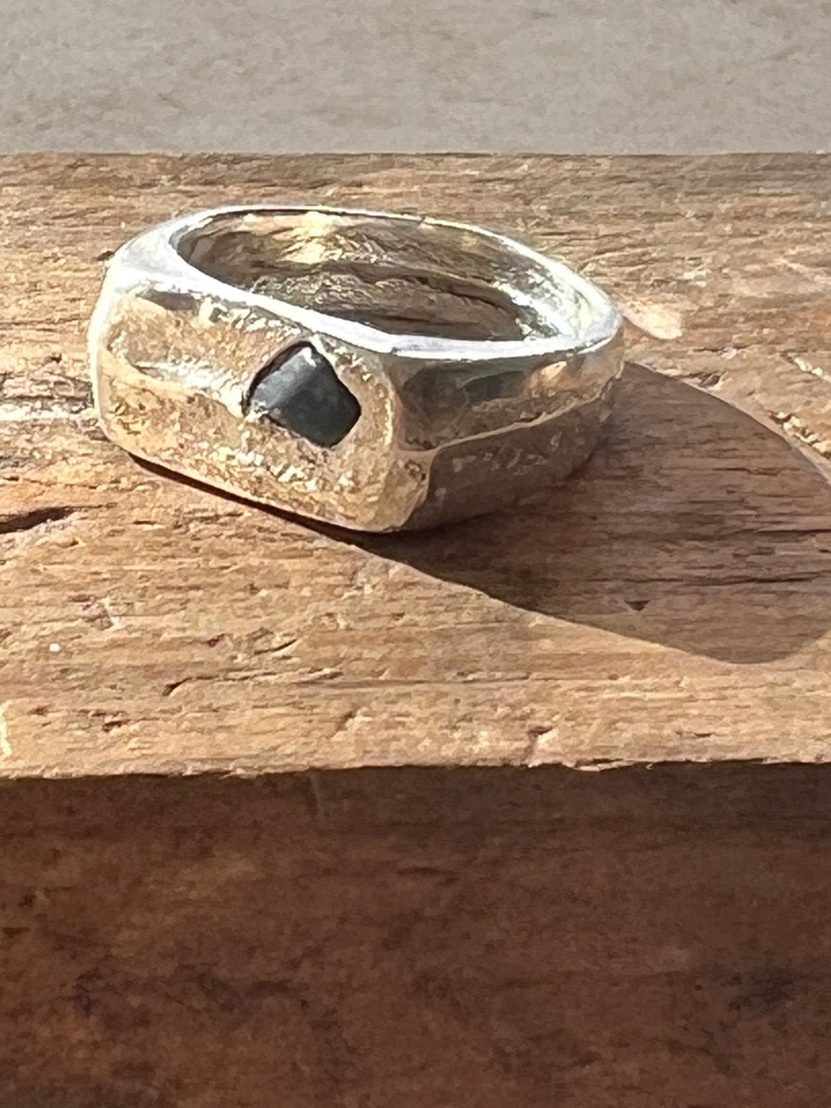 “Mount Wellington” Signet Ring & Sapphire