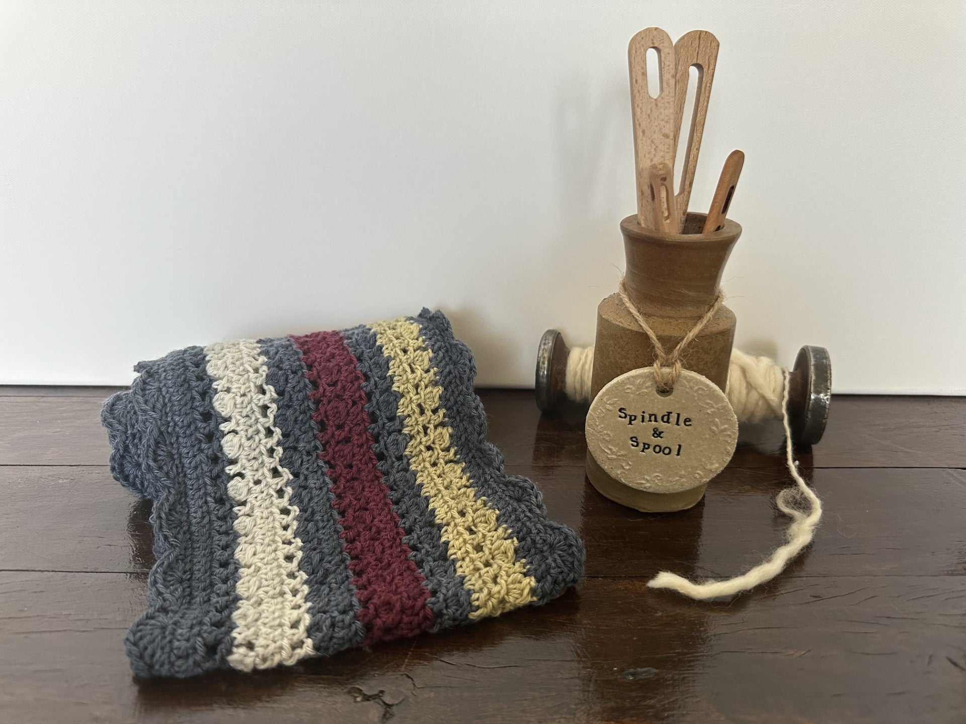 Juniper Wool & Silk Crocheted Cowl