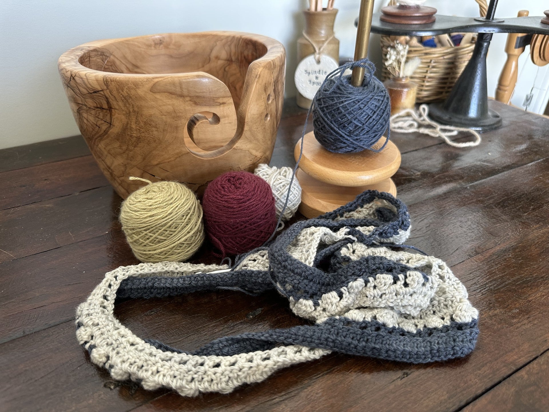 Juniper Wool & Silk Crocheted Cowl