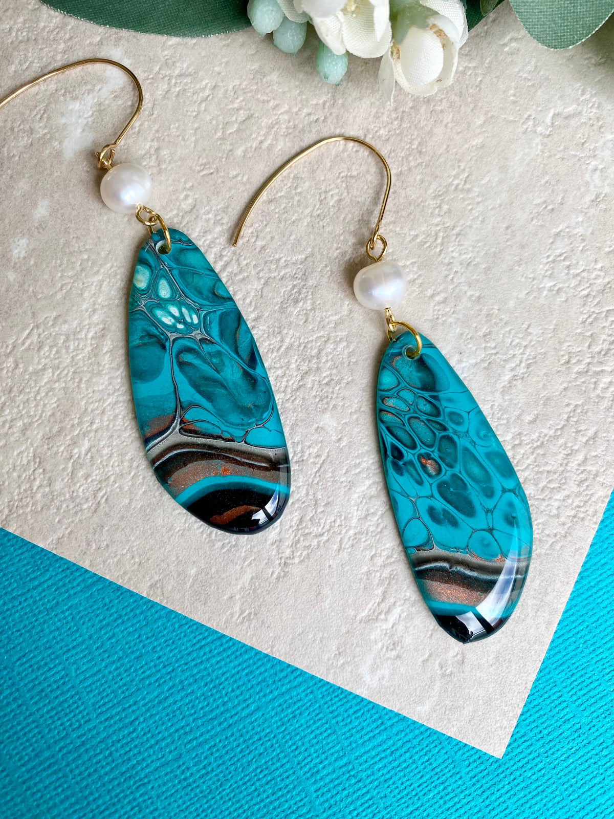 Freshwater Pearl Collection Dangle Earrings