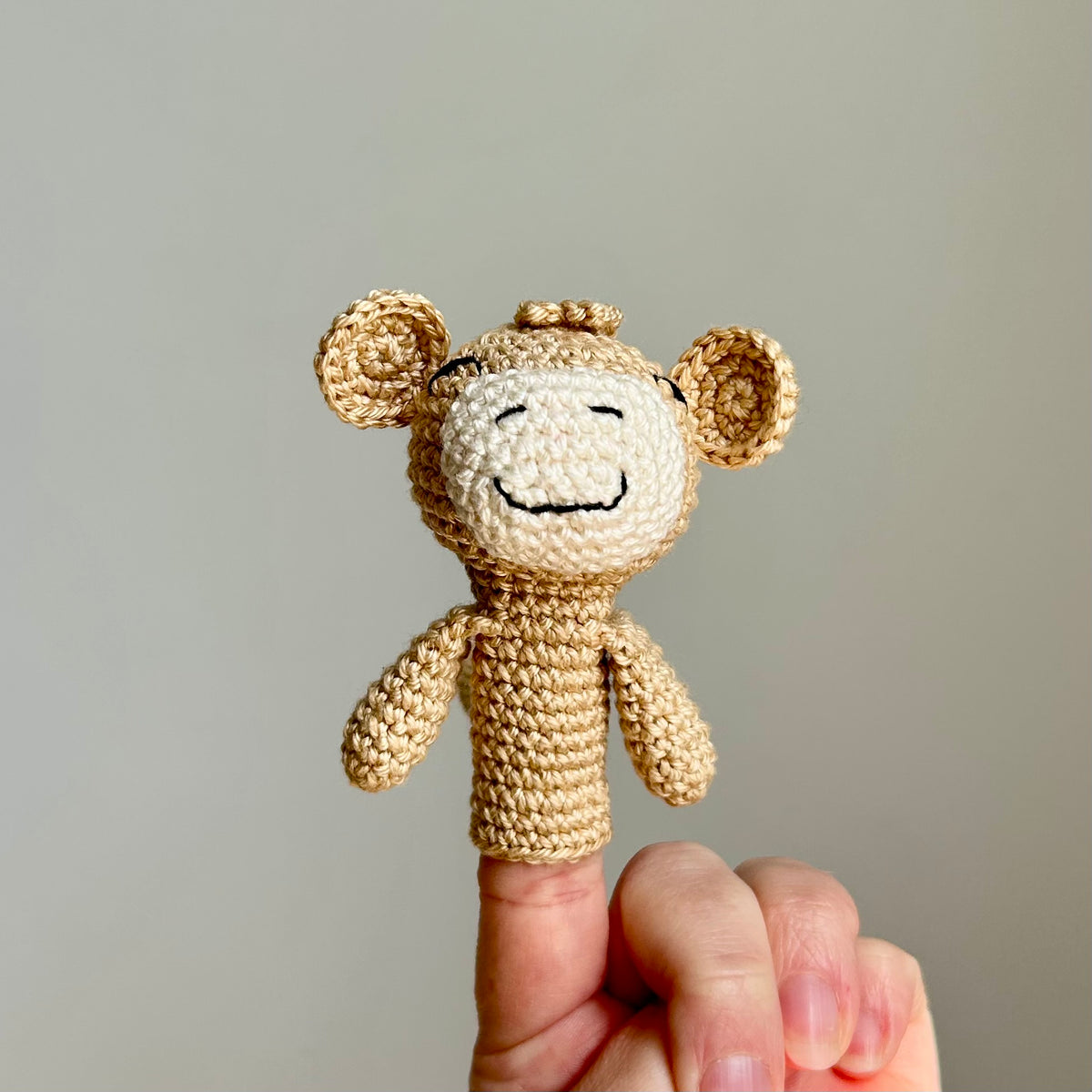 Crochet Safari Animal Finger Puppets | Various Animals | Made to Order