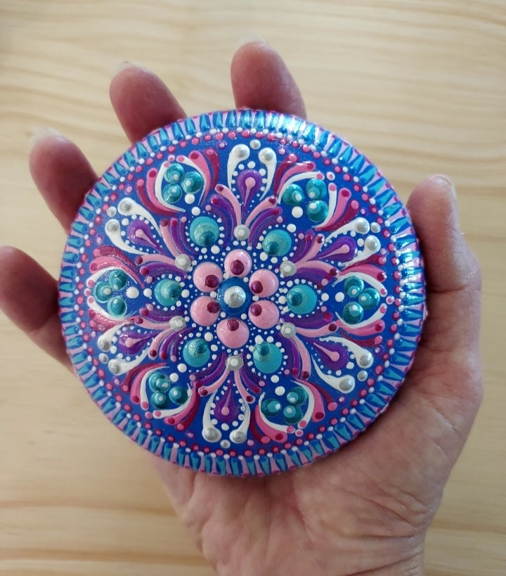 Original Dot Art Design called "Springtime "