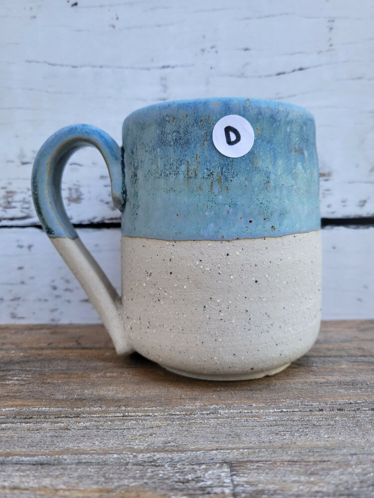 Blue Handmade Ceramic Mug