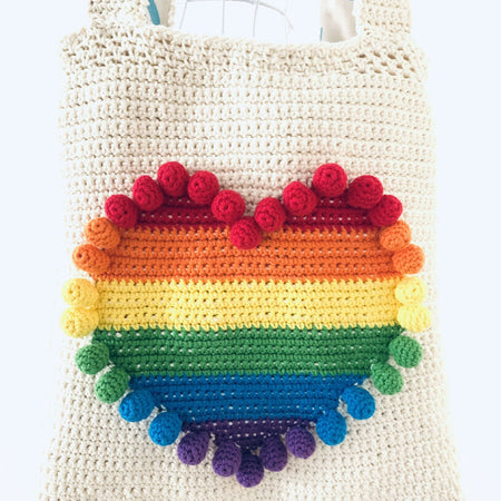 Rainbow Heart Bag