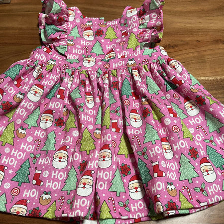 Toddler Christmas dress - pink