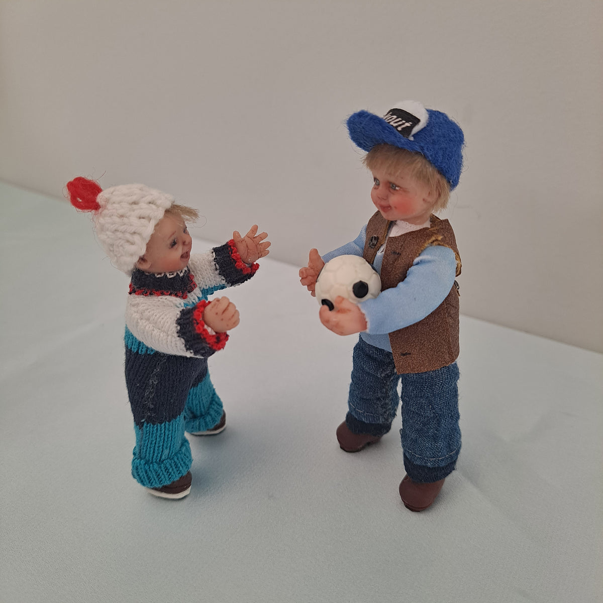 1:12 OOAK Doll miniature/ Brothers