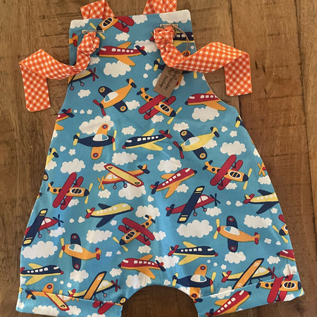 Up Up and Away Overalls/Rompers