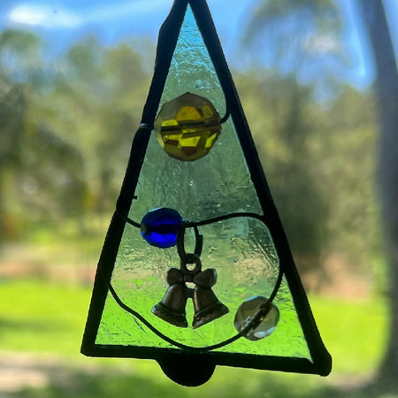 Christmas tree Decoration Stained Glass