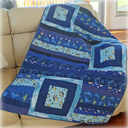 Snuggle rug, Bluey, Dinosaurs, handmade,