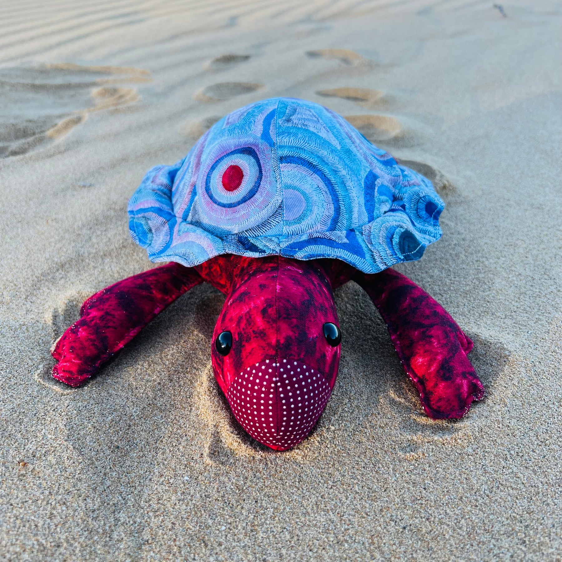 Handmade Fabric Turtle