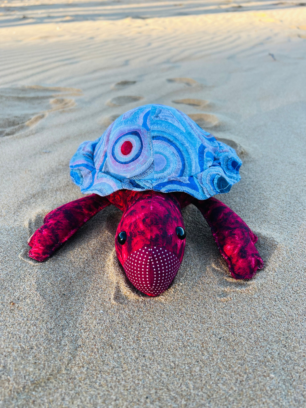 Handmade Fabric Turtle
