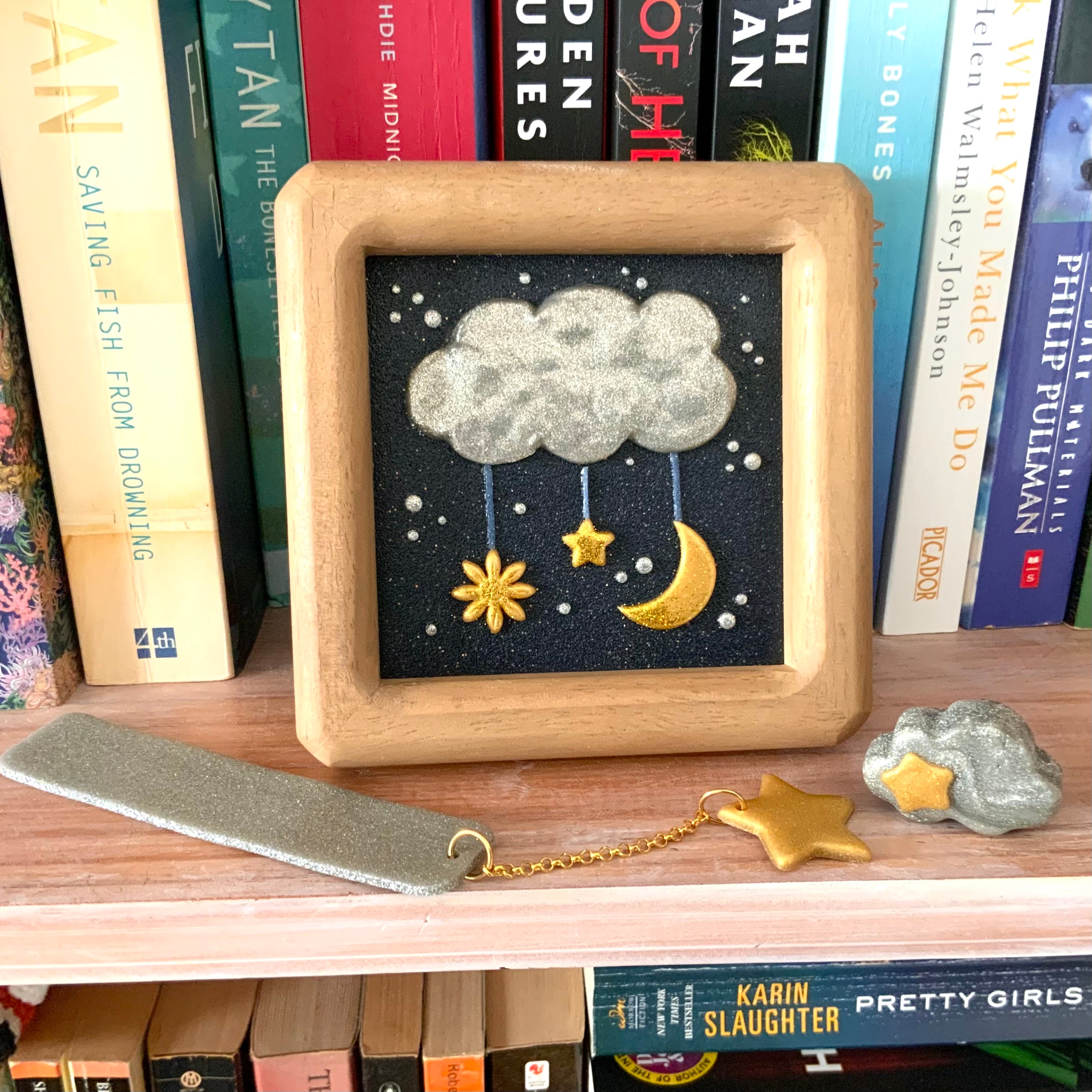 Little Worlds by Fat Cat’s Originals: WHERE THE LIGHT GETS THROUGH Mini Artwork Set