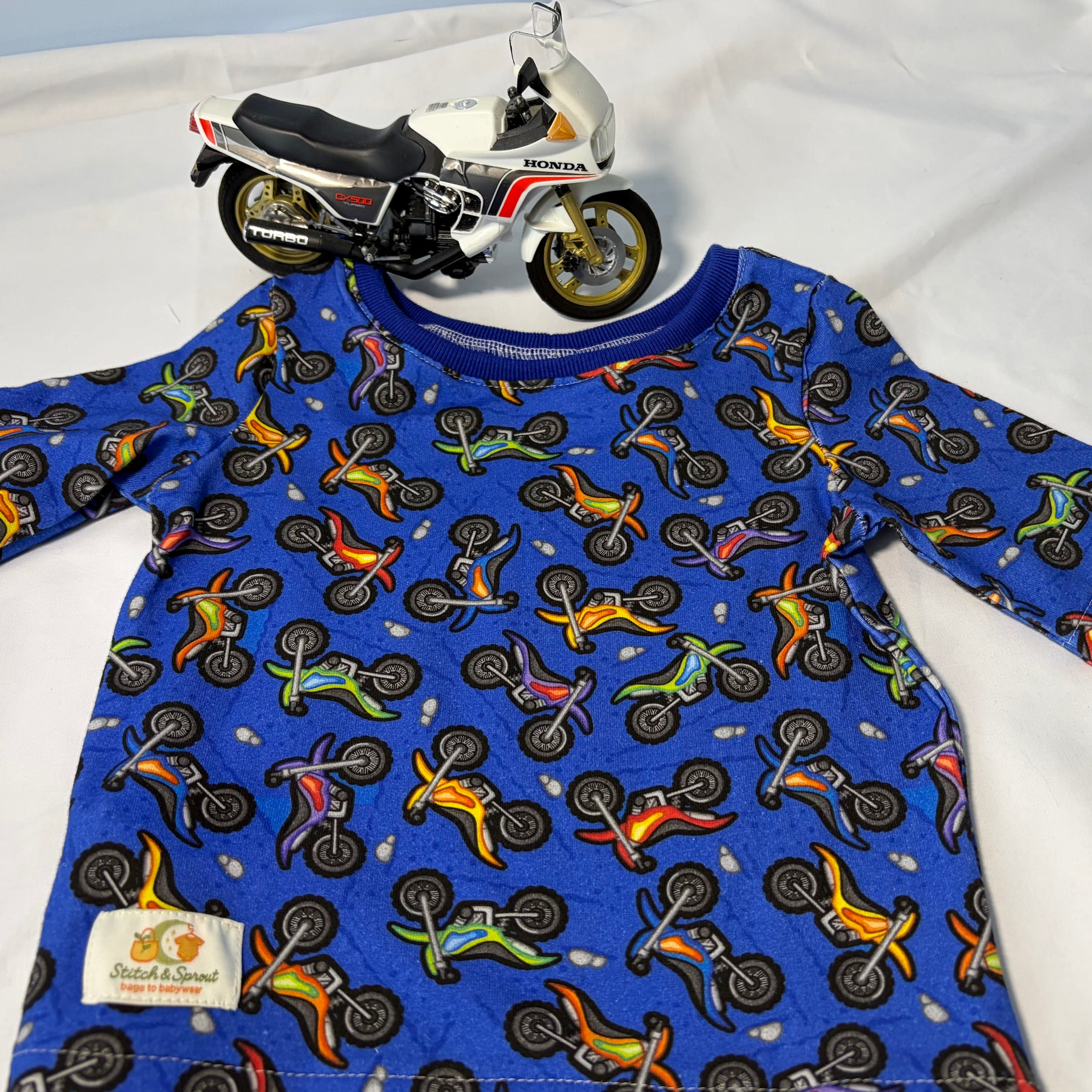 EOFY SALE MOTORBIKES TEE SHIRT 12-18 months