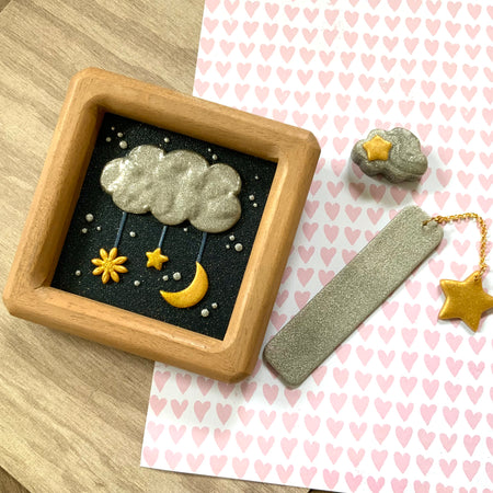 Little Worlds by Fat Cat’s Originals: WHERE THE LIGHT GETS THROUGH Mini Artwork Set