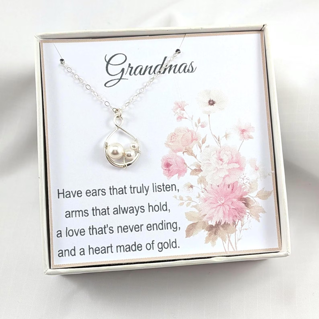 Grandmother Necklace, Choose Your Personalized Design,Mothers Day