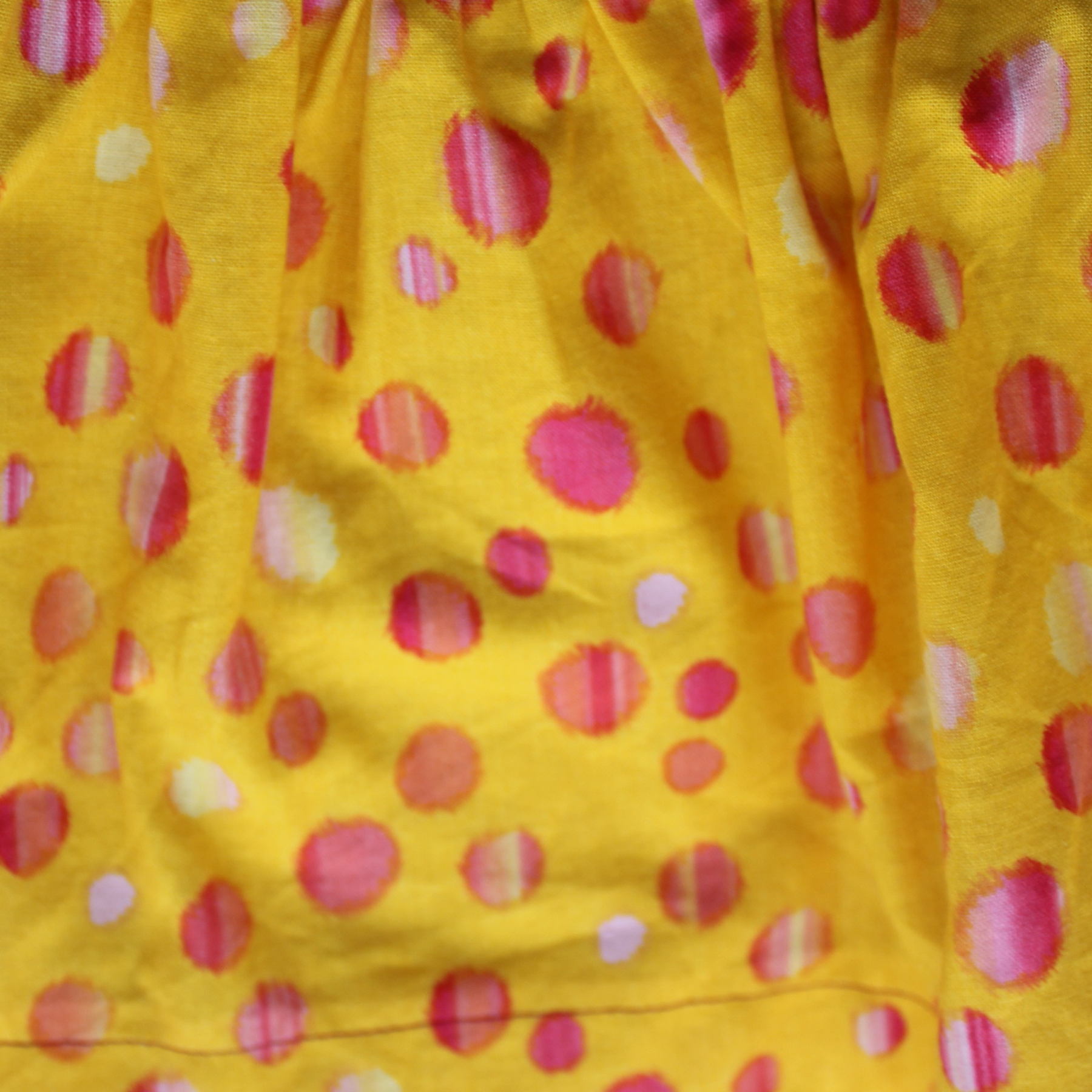 Girls Dress, Size 5, Multicoloured Stripes/Butterflies/Spots.