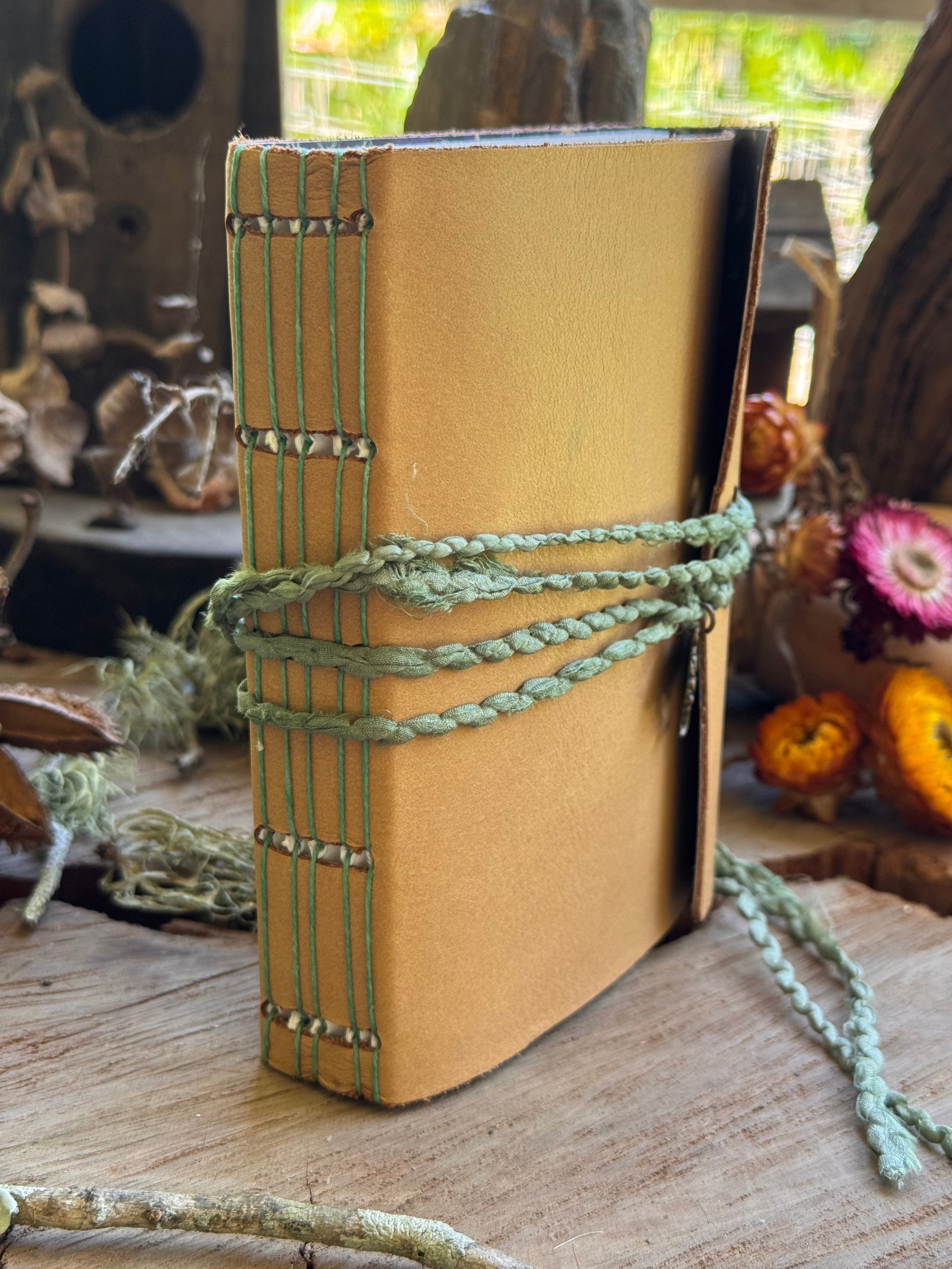 Mustard Leather A6  Journal