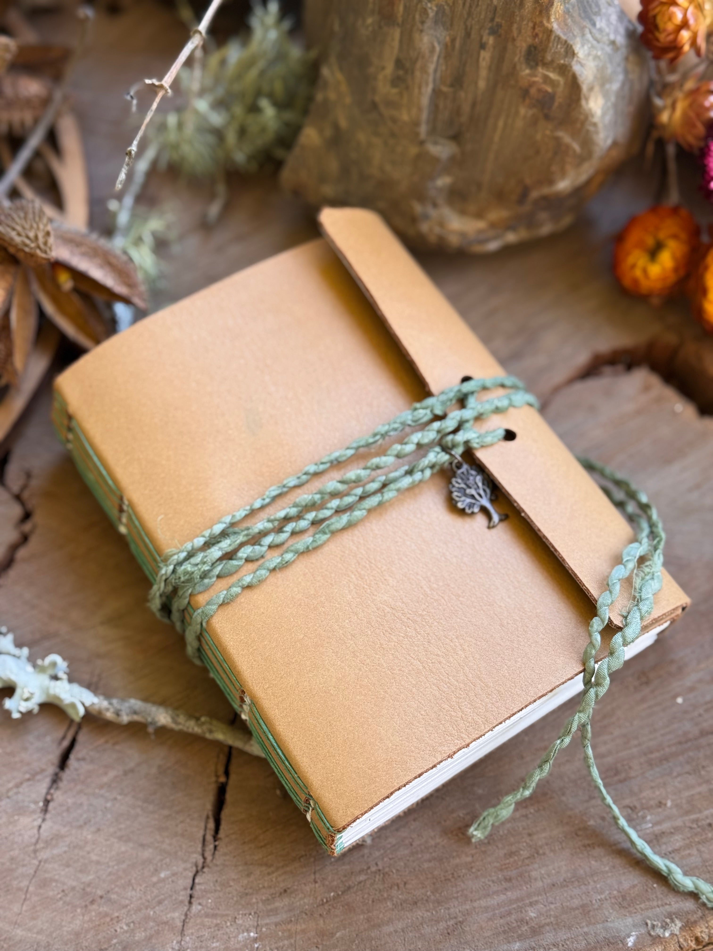 Mustard Leather A6  Journal