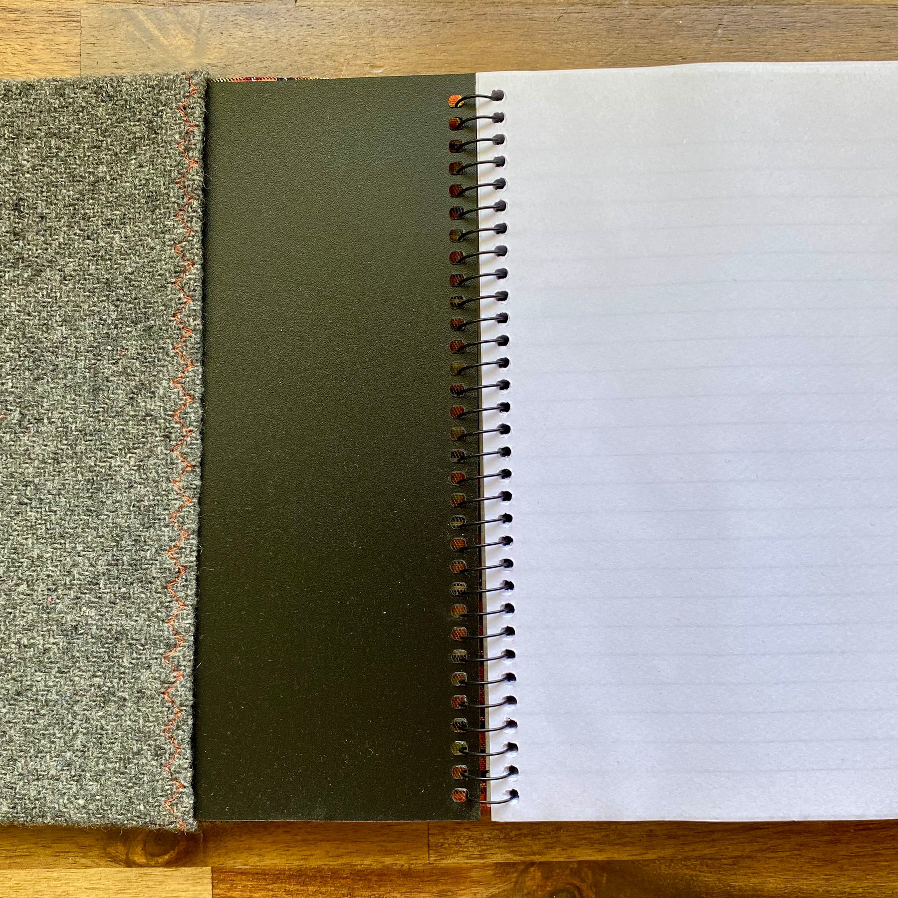 A5 Upcycled Notebook Fox