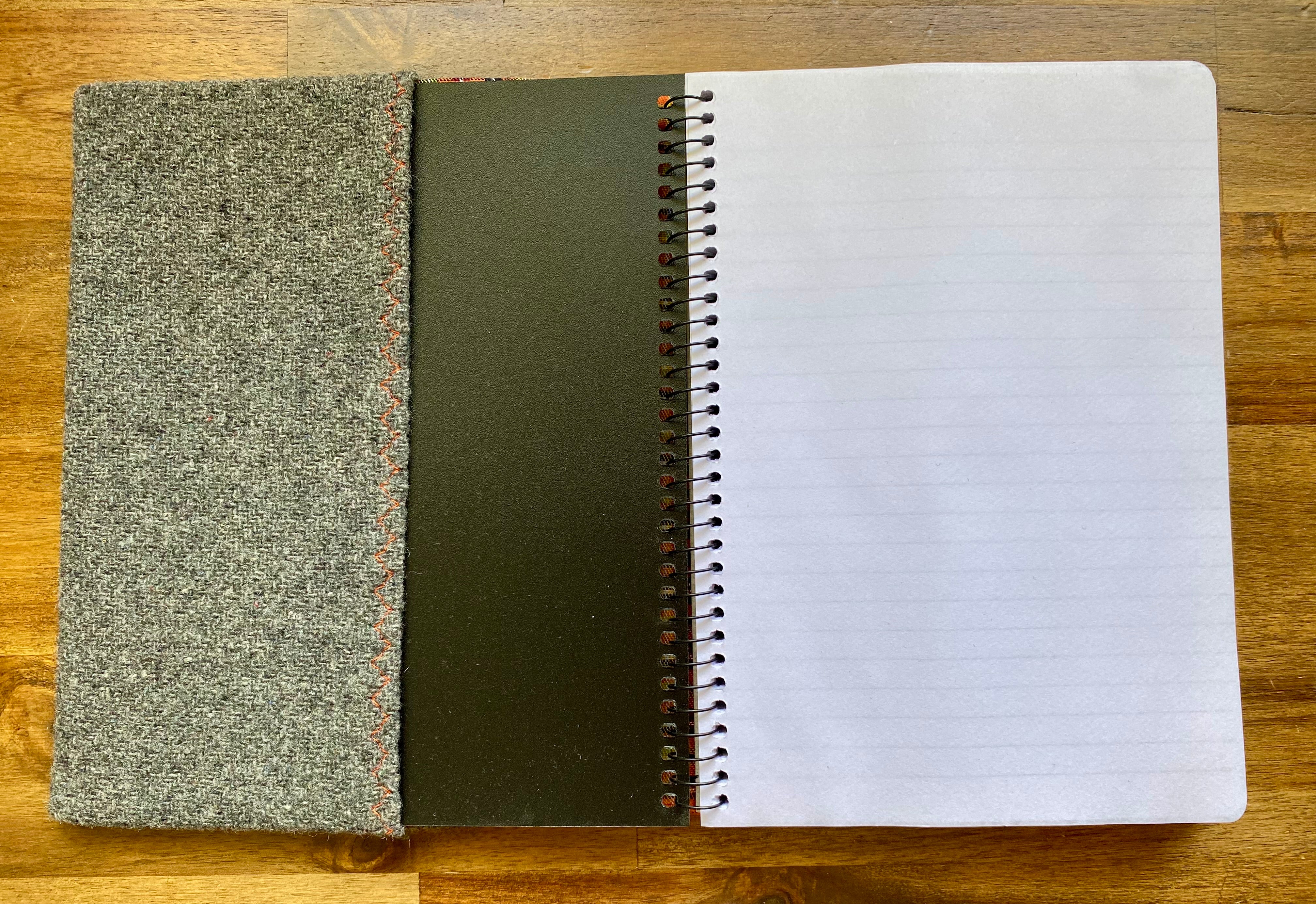 A5 Upcycled Notebook Fox