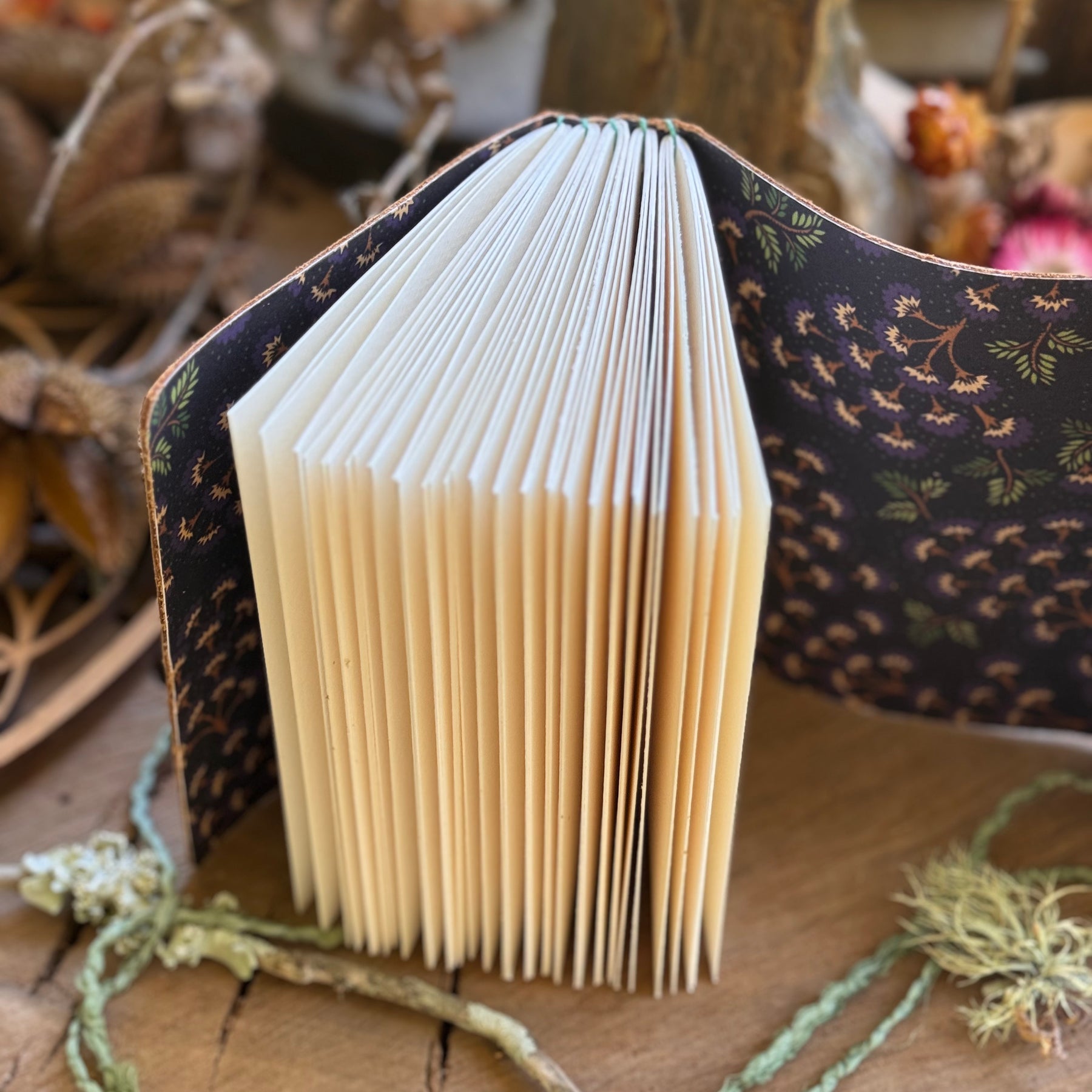 Mustard Leather A6  Journal