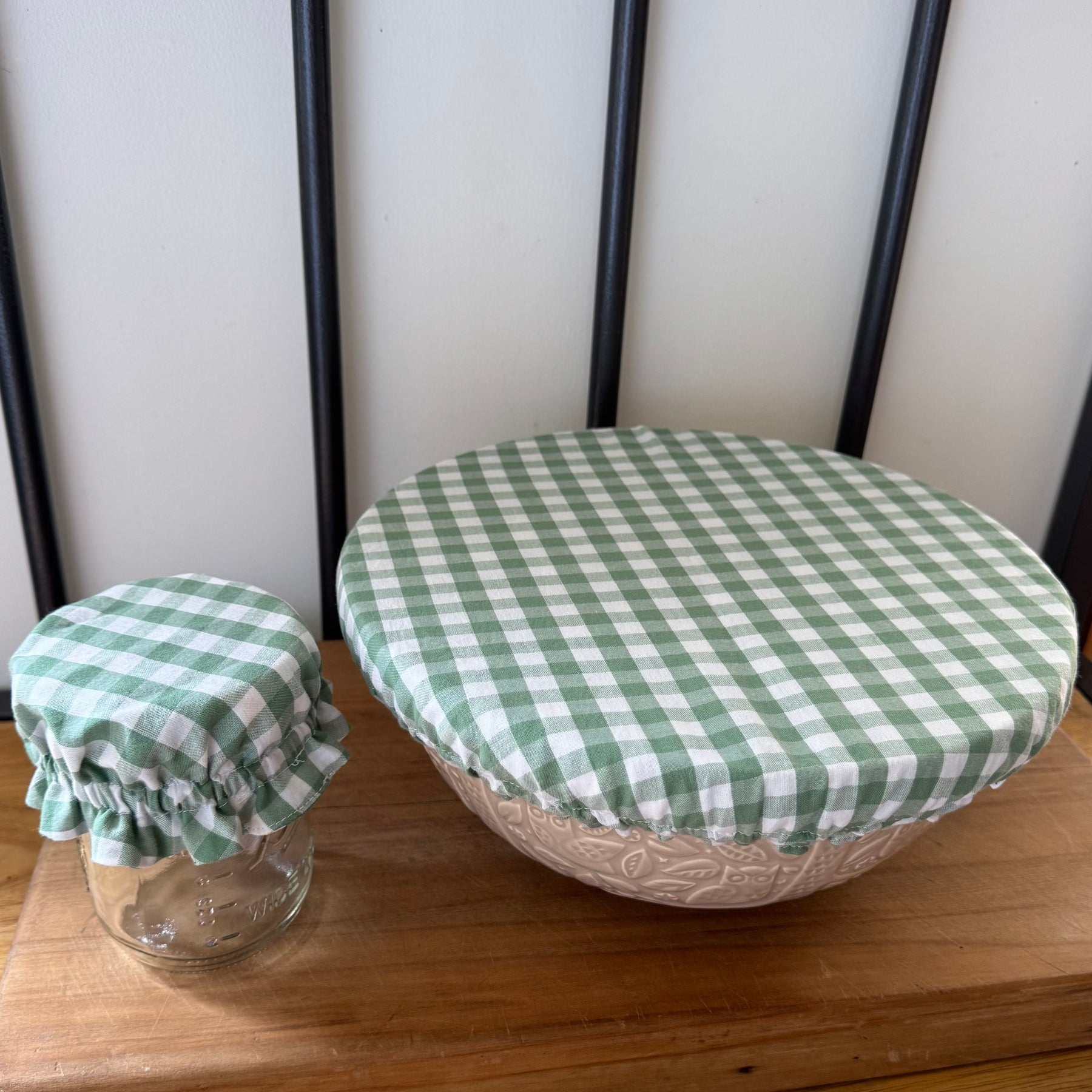 Reversible Daisy Bowl & Jar Covers – Handmade in Tasmania