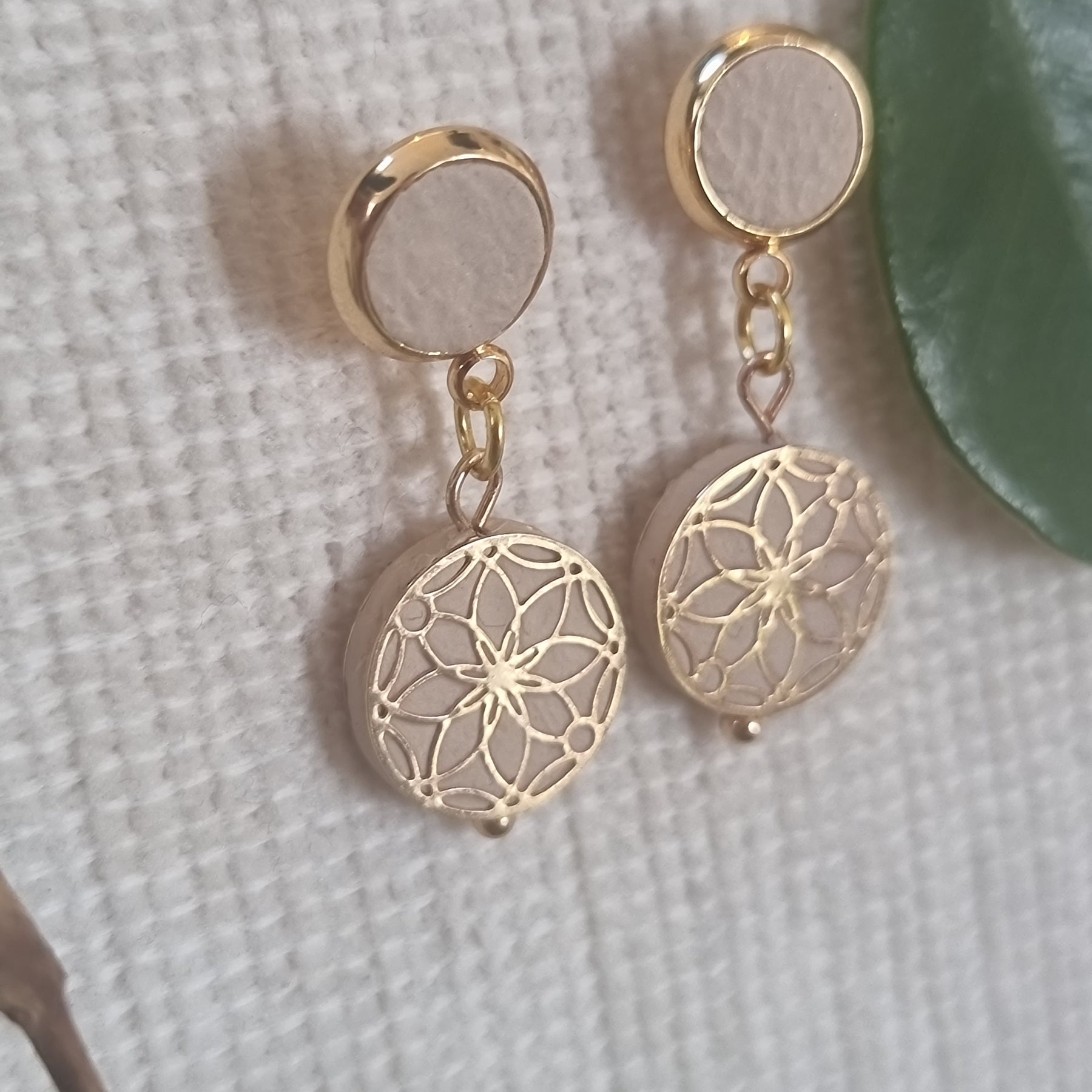 Sand Lace Dangles