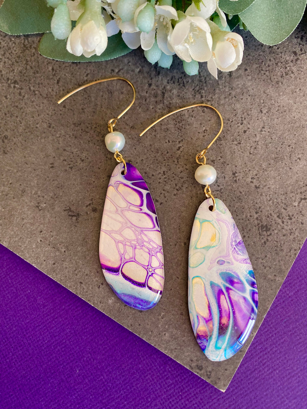 Freshwater Pearl Collection Dangle Earrings