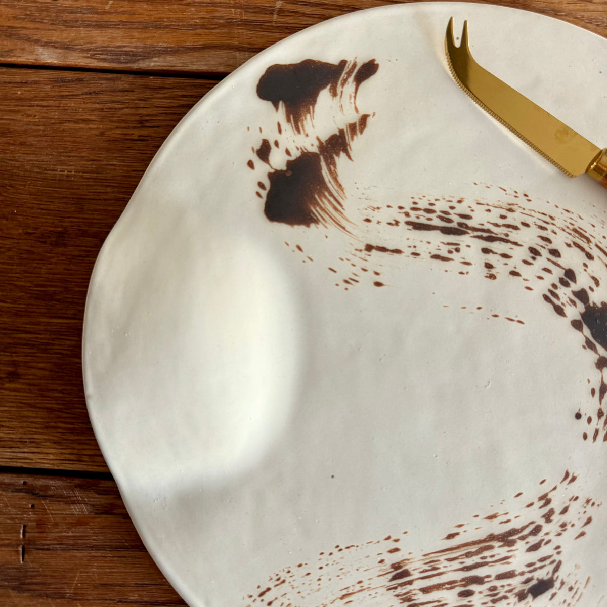 Gesture | Ceramic Cheese & Charcuterie Platter | Stillness Collection | 33cm