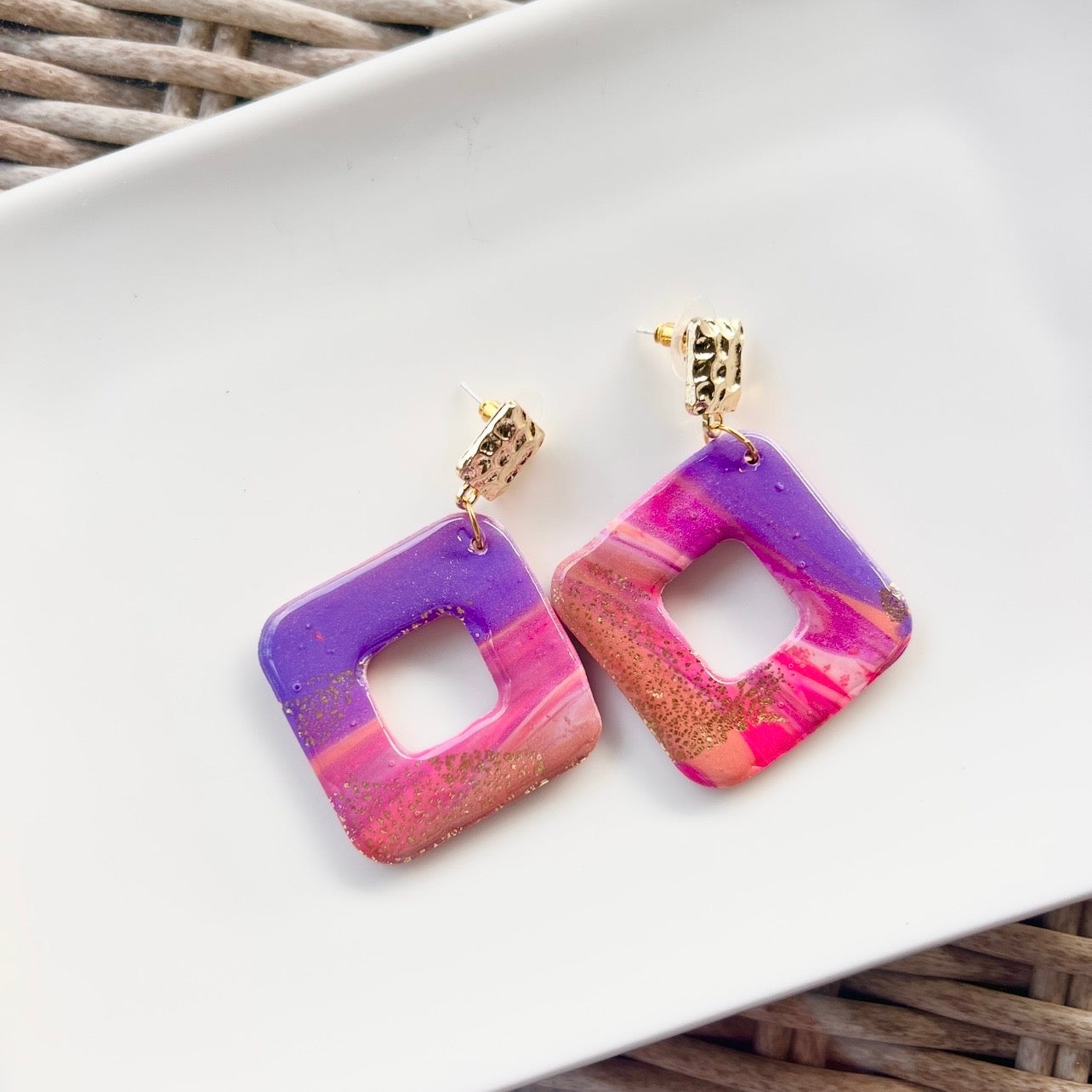 Elenore~Polymer Clay/Resin Dangles