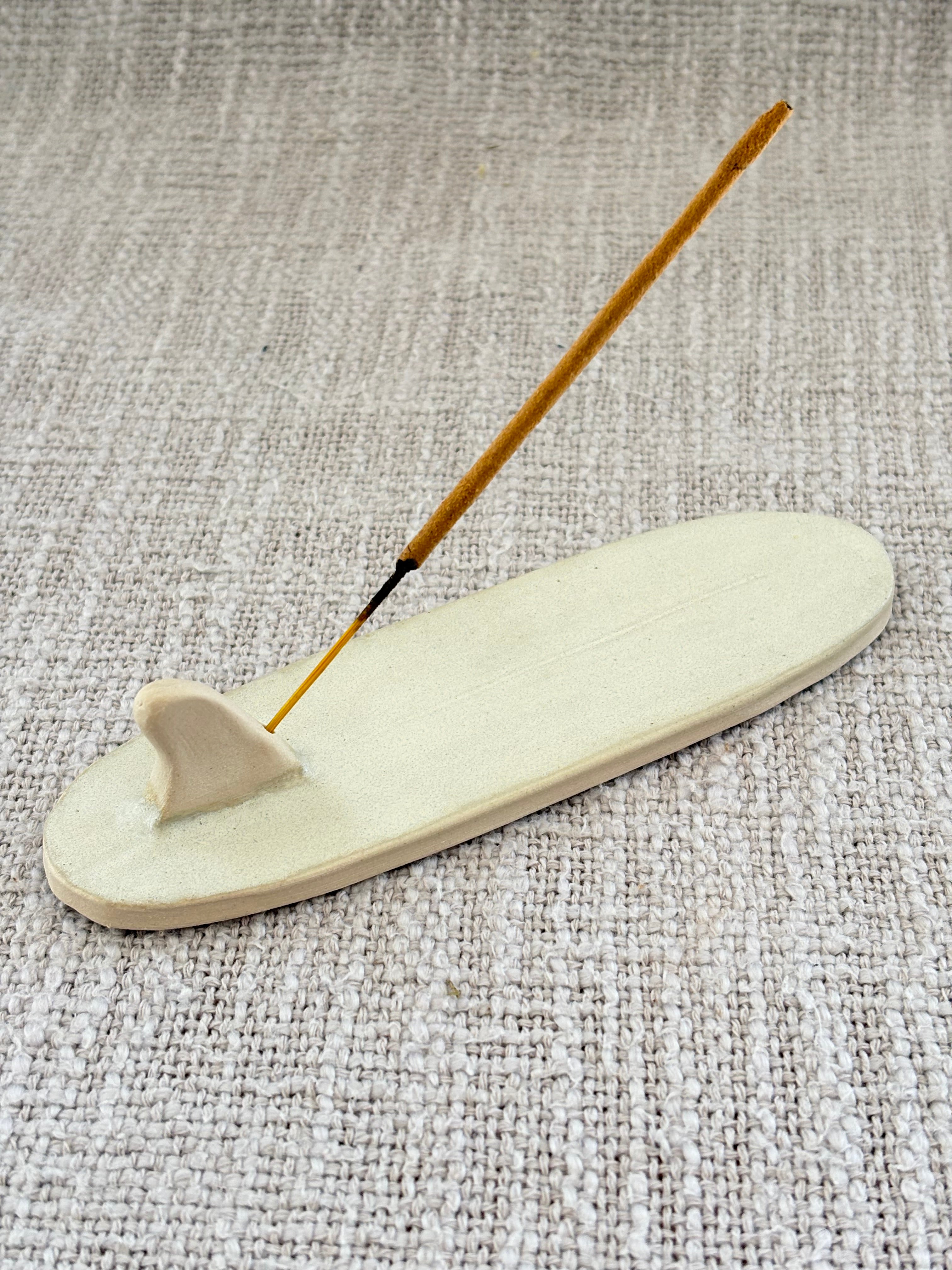 Surfboard Incense Holder - Shell