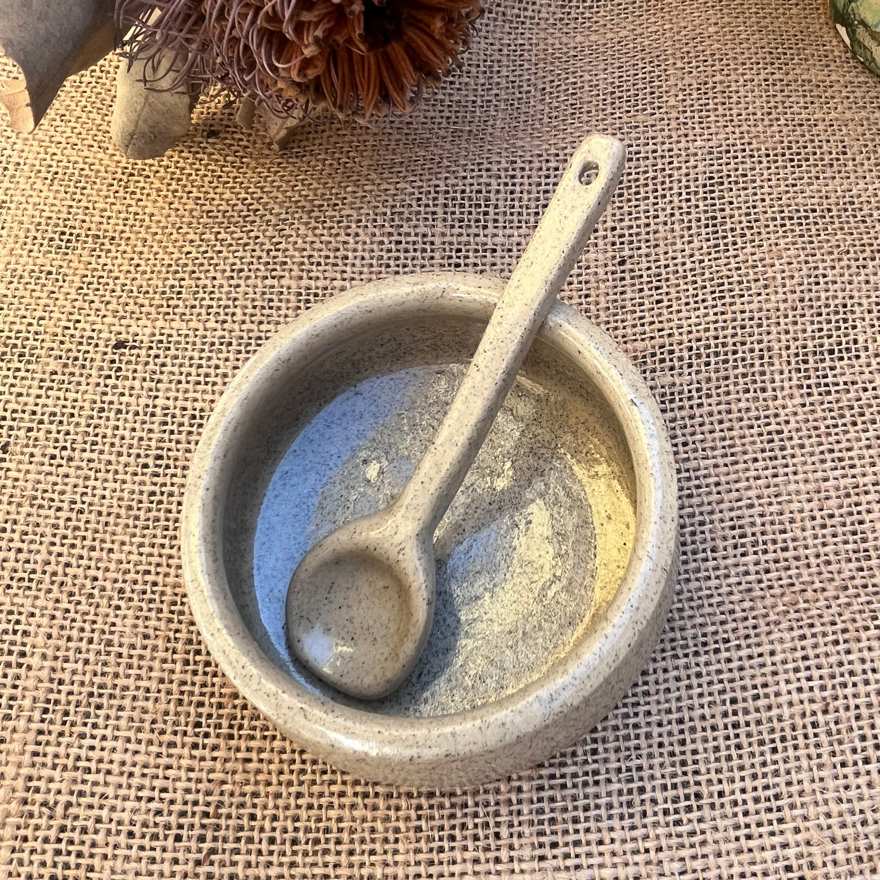 Bowl and Spoon Set