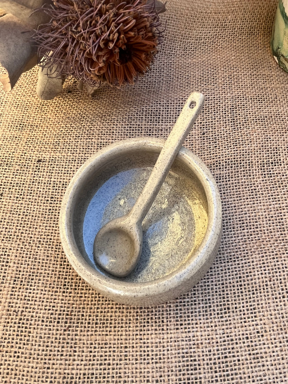 Bowl and Spoon Set
