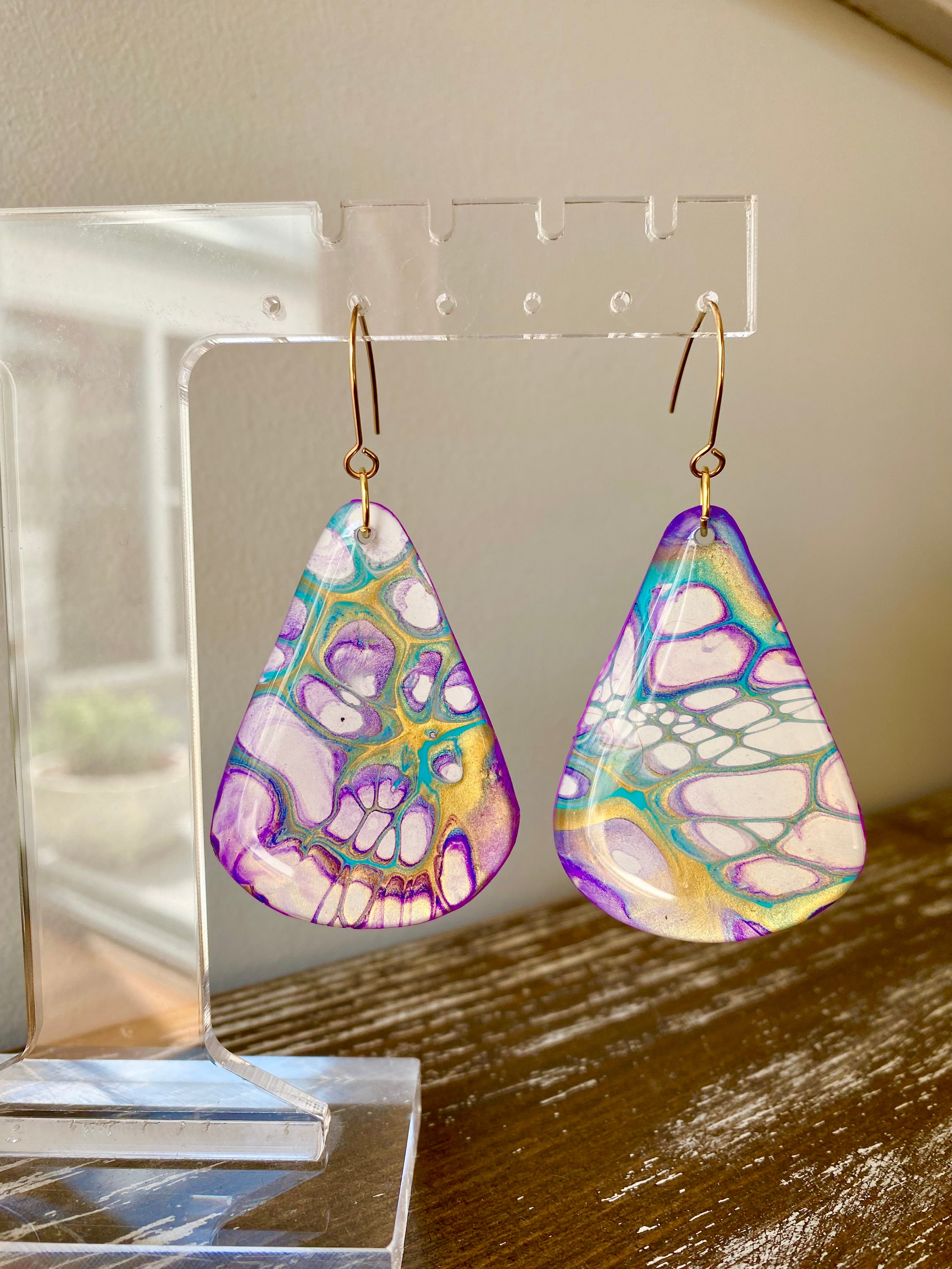 Artisan Statement Dangle Earrings