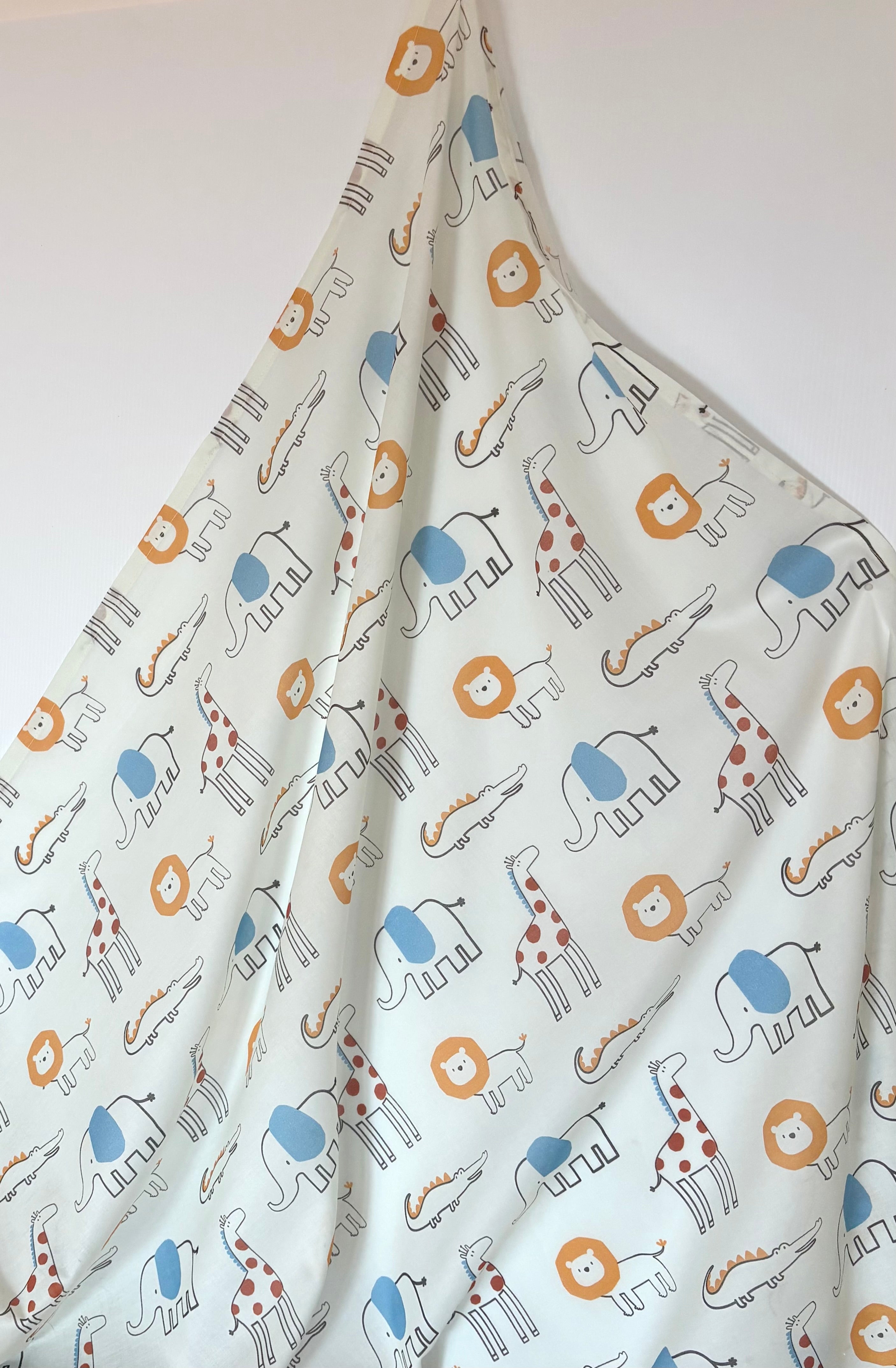 Muslin Baby Wrap/Swaddle - Zoo Friends