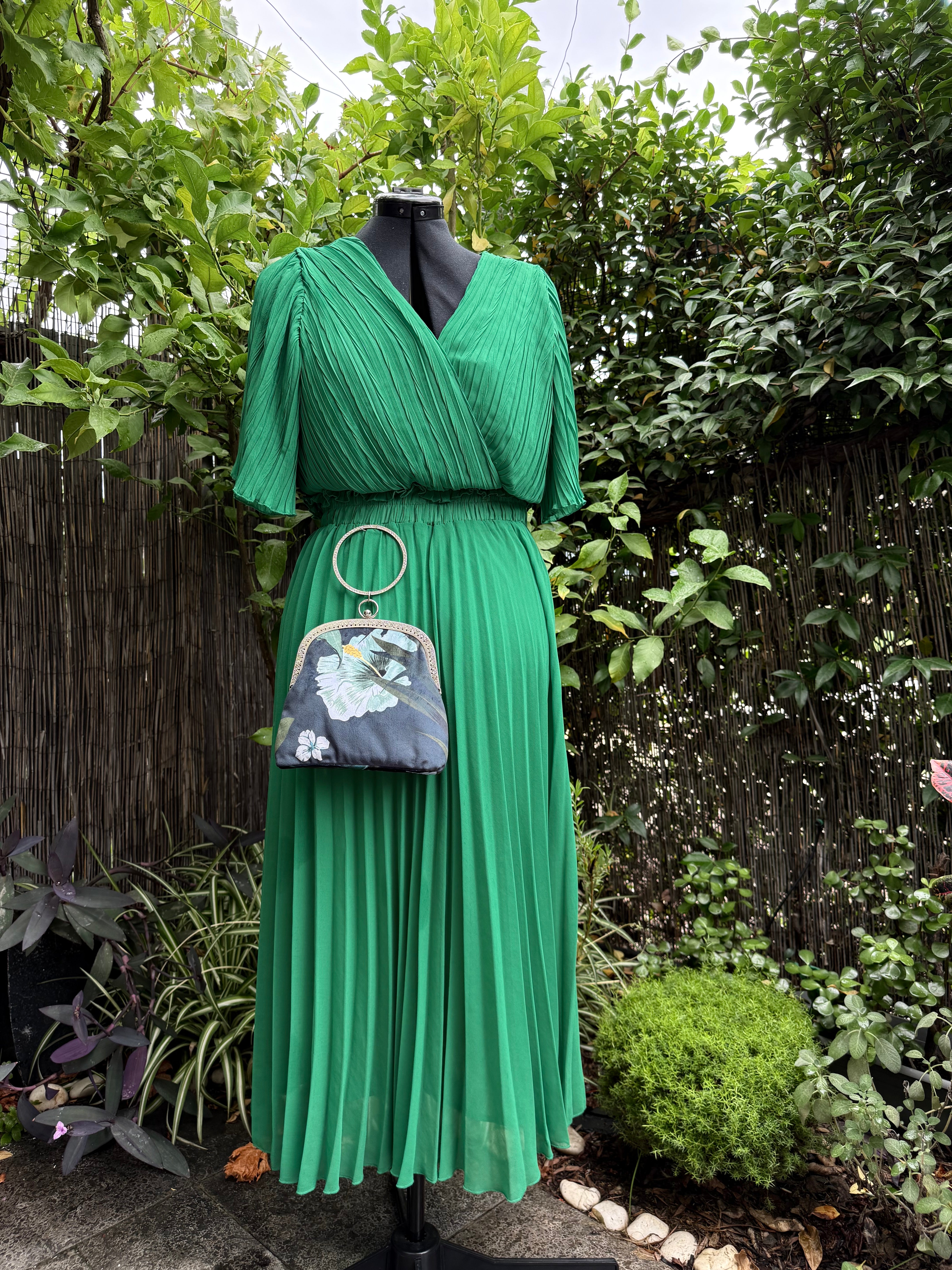 Retro style clutch evening