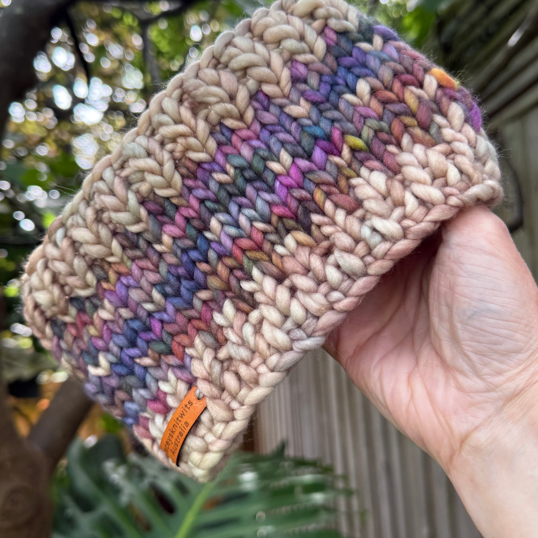 Stretchy Merino Headband, Knitted Earwarmers
