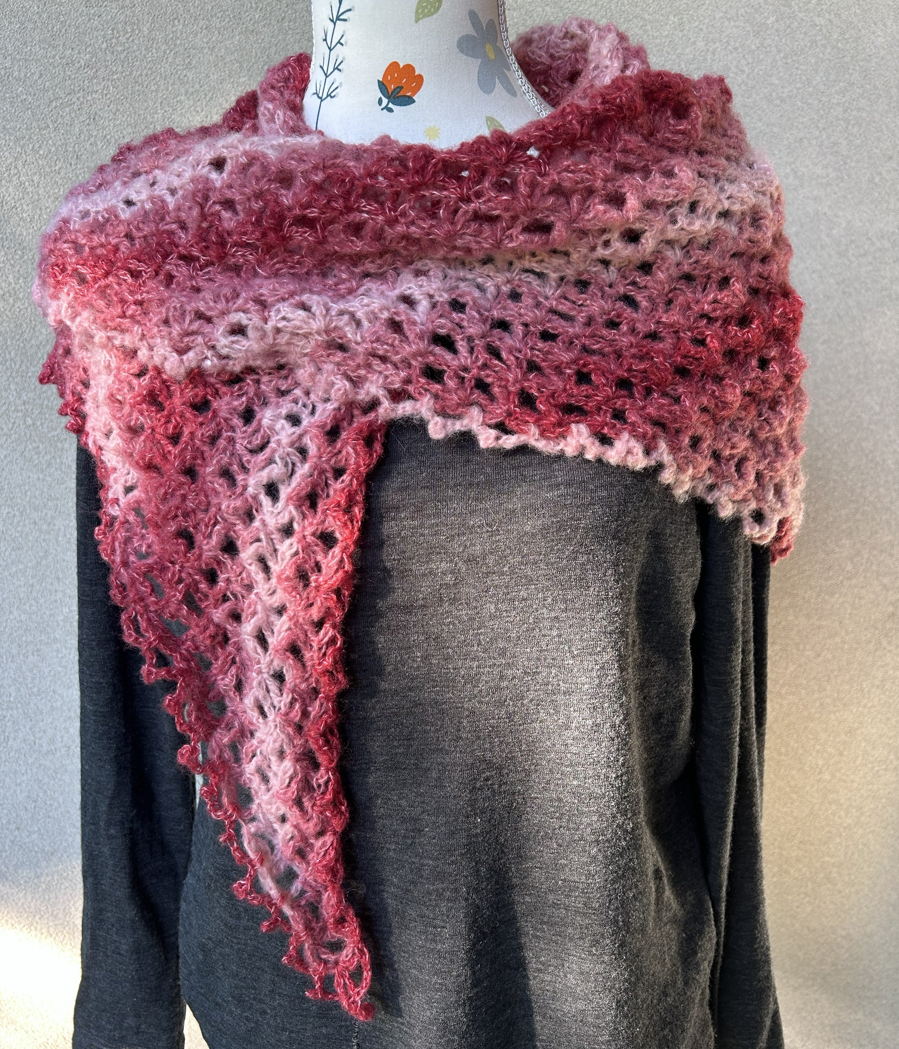 Light & Delicate Crochet Shawl