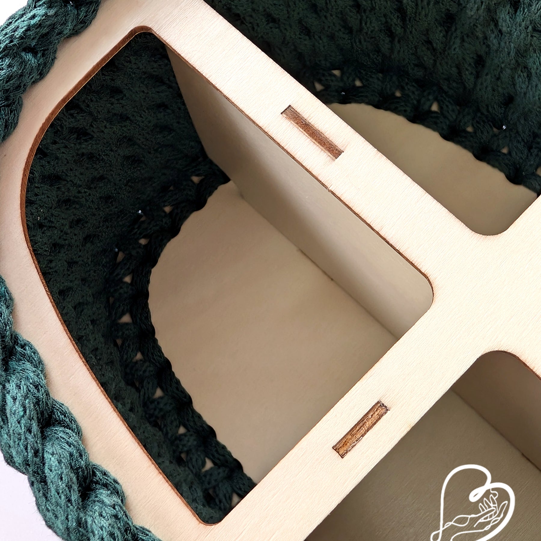 Four-Compartment Basket Organiser