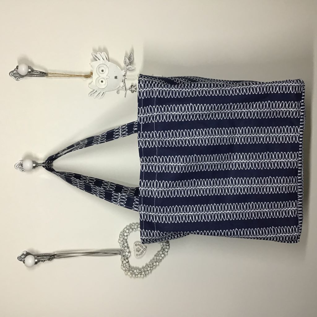 French Seam cotton tote bag